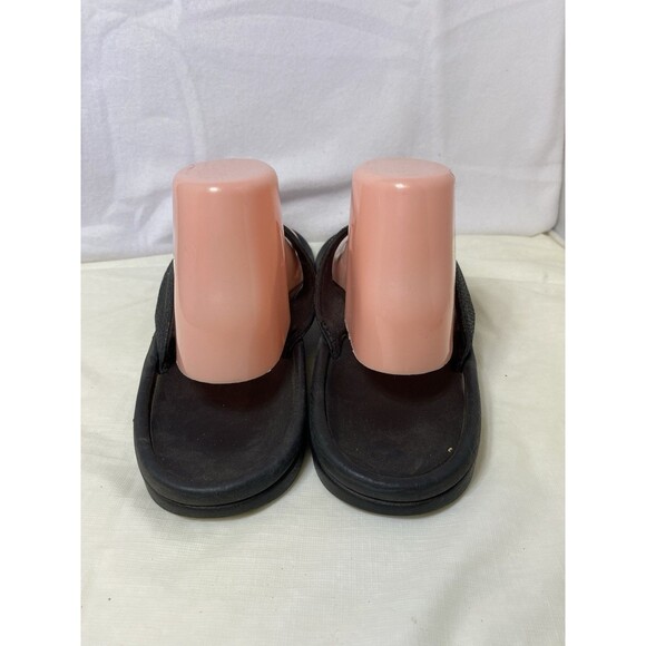Olukai Ohana Women's Size 11 Black Thong Flip Flops Sandals Shoes - Picture 3 of 9